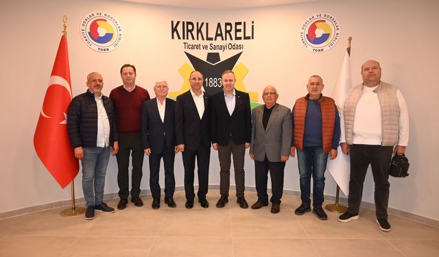 Kırklareli TSO ile Babaeski TSO’dan İş Birliği Mesajı