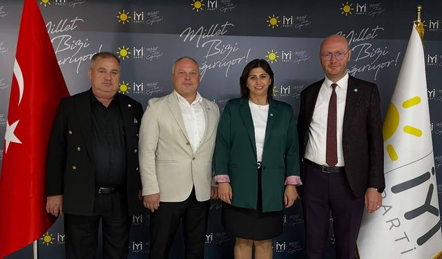 İYİ Parti Kırklareli Merkez İlçe Başkanlığına Arzu Karadağ Yaprak Seçildi