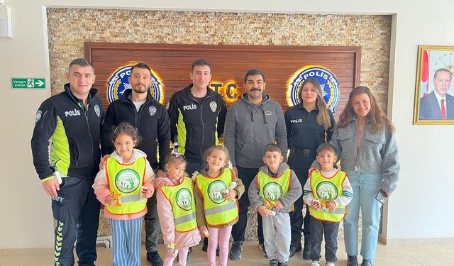 Vize’de Minik Öğrencilere Trafik Güvenliği Eğitimi