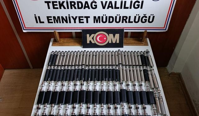 Tekirdağ'da kaçakçılığa geçit yok: 20 şüpheli hakkında işlem başlatıldı