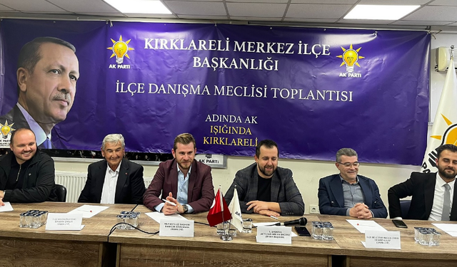 Merkez İlçede Danışma Meclisi Toplantısı Yapıldı