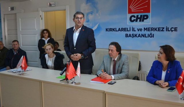 CHP Üyeleri Toplantıda Buluştu