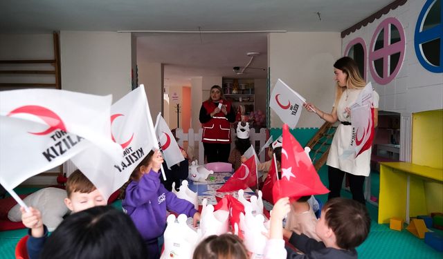 Kızılay Haftası’nda Minik Kalplerle İyiliğin Ruhu Buluştu