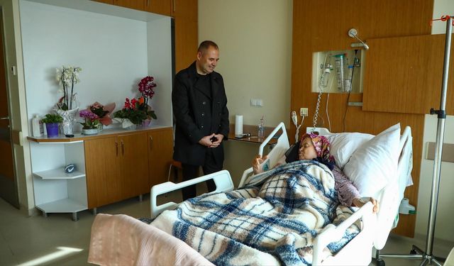 Başkan Bulut’tan Hastalara Moral Ziyareti