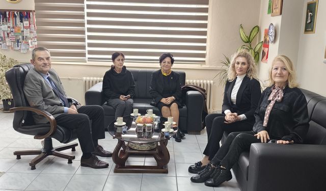 Dernek Yönetiminden İl Müdürü Özbaş’a Ziyaret