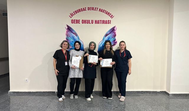 Lüleburgaz'da Gebe Okulu Eğitim Programı Tamamlandı