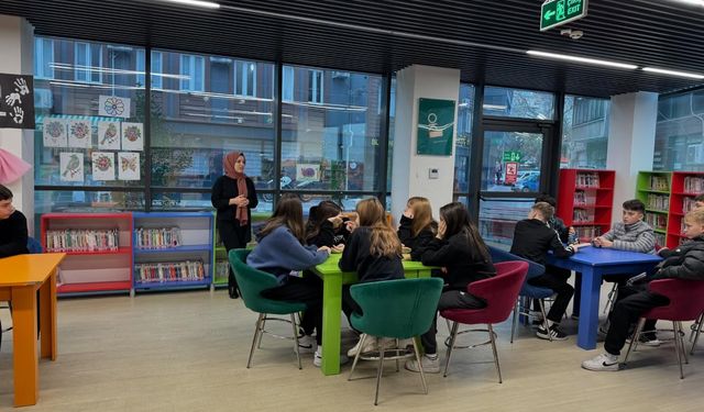 Öğrenciler Kütüphanede Zeka Oyunlarıyla Buluştu