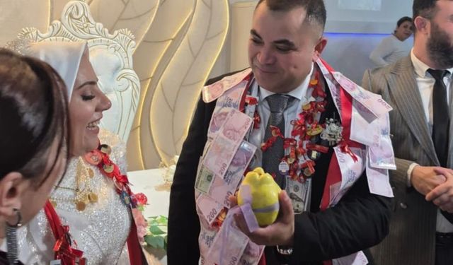 Damada şaka yapıp takı yerine 'ayva' hediye ettiler