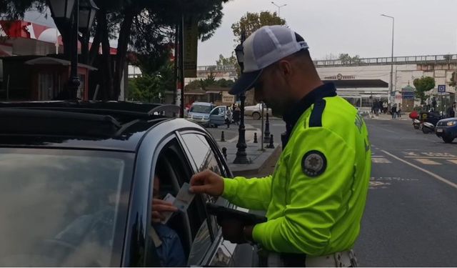 Tekirdağ'da muayenesiz ve cam filmli araçlara ceza