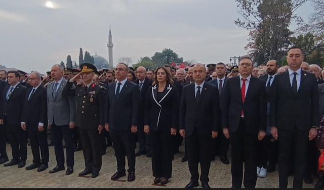 Atatürk, Tekirdağ'da da anıldı
