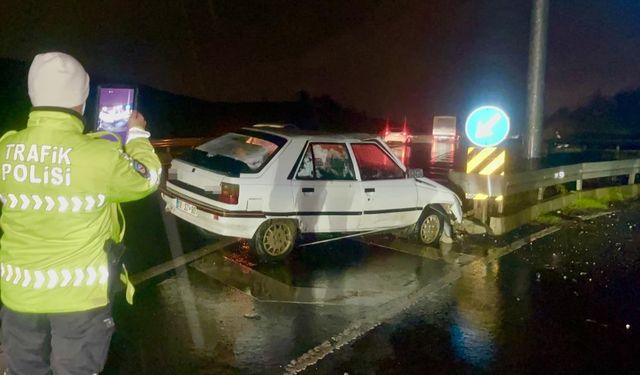 Hurdaya dönen otomobilden yara almadan çıktı, "Emniyet kemeri takmasam camdan çıkardım" dedi