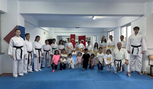 Tekirdağ'da geleceğin karatecileri yetişiyor