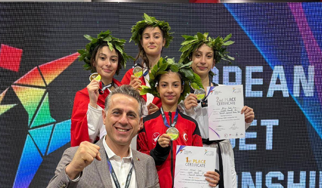 Kırklarelili Sporcularından Avrupa’da Madalya Yağmuru