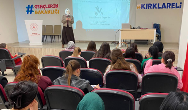 Babaeski’de Öğrencilere “Etik ve İnsani Değerler” Atölyesi