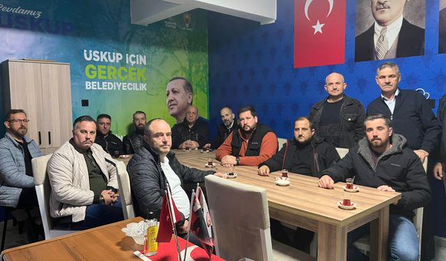AK Parti Üsküp’te Toplantı Gerçekleştirdi