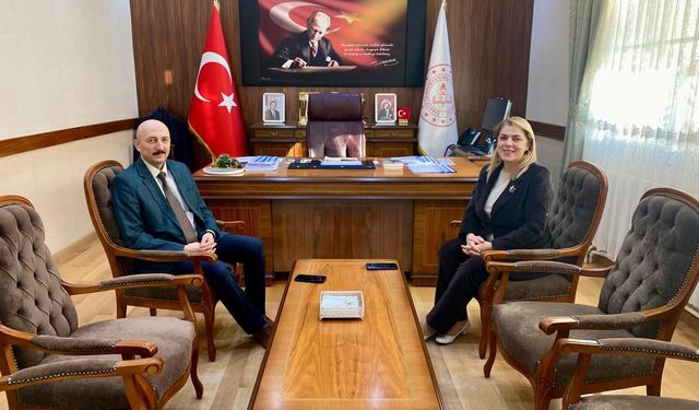 Rektör Ak’tan Müdür Altınöz’e Hayırlı Olsun Ziyareti