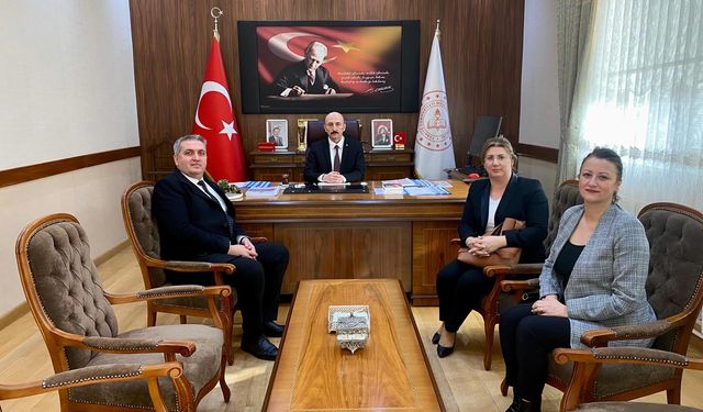 Doğa Kolejinden Müdür Altınöz’e Ziyaret