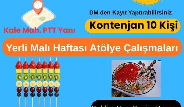 Vize’de Yerli Malı Haftası Etkinliği Düzenlenecek