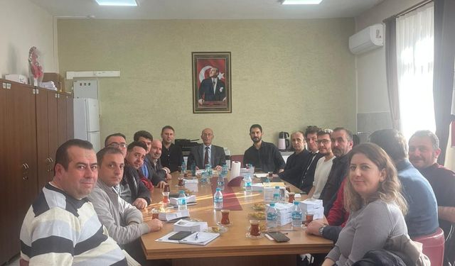 Vize’de Okul Müdürleriyle Eğitim Değerlendirme Toplantısı