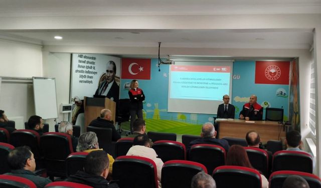 Kırklareli’nde Gübre Bayilerine Yönelik Bilgilendirme Toplantısı