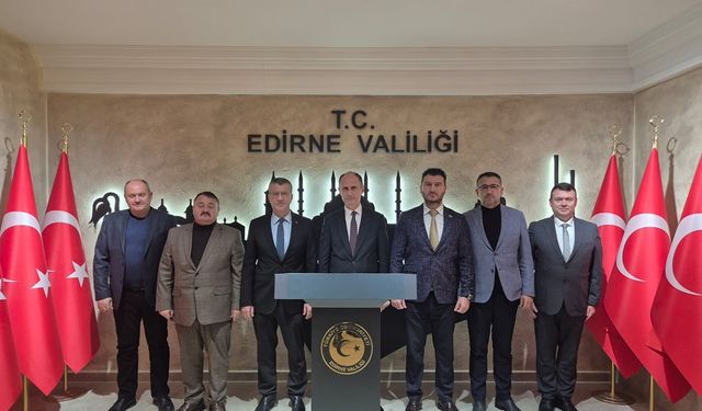 Babaeski Heyetinden Edirne Vali Yardımcısına Ziyaret