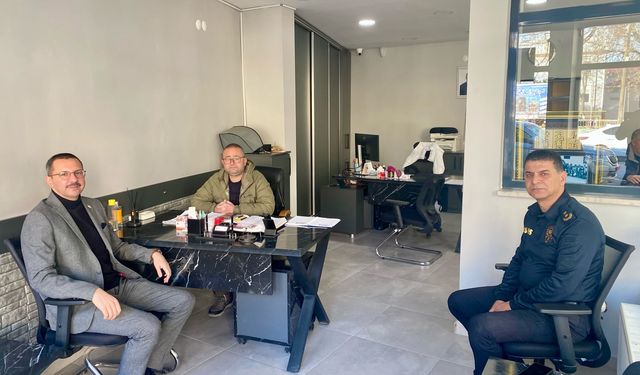 Kaymakam Özderin’den Pınarhisar Esnafına Ziyaret