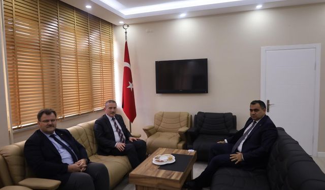 Müdür İşbecer’den Kaymakam Balaban’a Ziyaret
