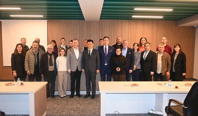 Çin Başkonsolosu Wei Xiaodong’dan Kırklareli TSO’ya Ziyaret