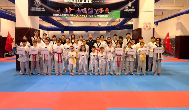 Kırklareli’nde Engelliler Günü İçin Taekwondo Farkındalık Etkinliği