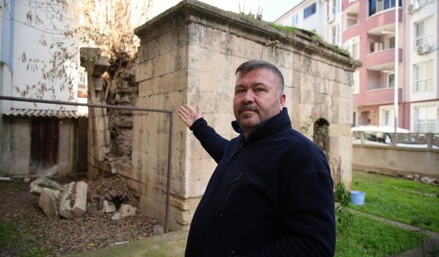 Edirne'de tarihi türbe restore edilmeyi bekliyor