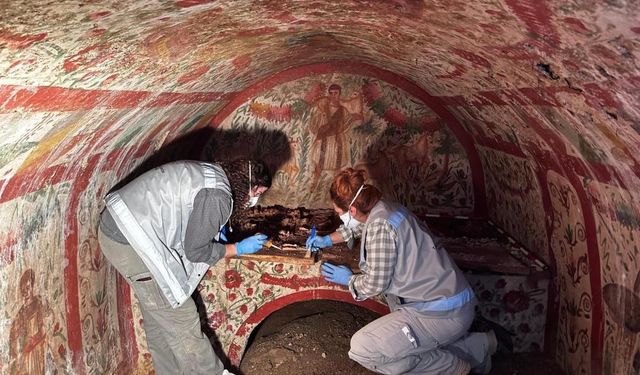 İznik'te erken Hristiyanlık dönemine ait benzersiz 'Çoban İsa' figürü ortaya çıkarıldı