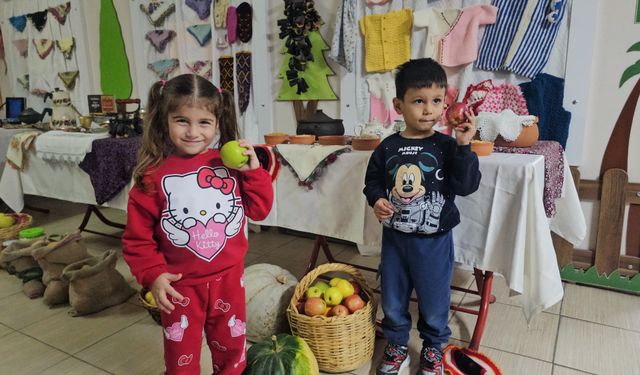 Nazilli'de anaokulu öğrencileri yerli malı haftasını kutladı