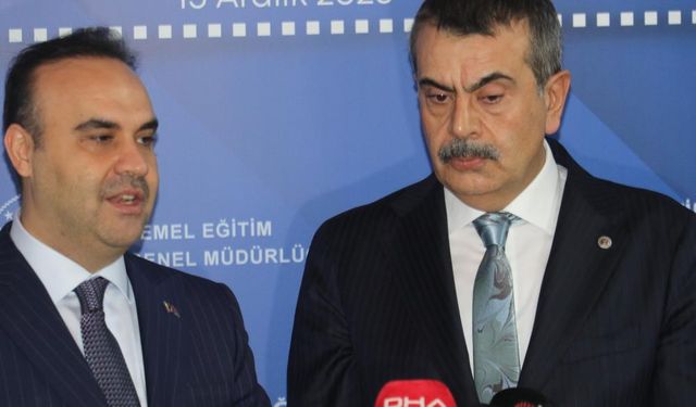 Bakan Tekin: "Ülkesinde yapılanlarla gurur duyan bir nesil yetiştirmek istiyoruz"