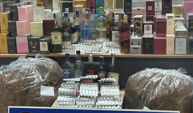 Yılbaşında satılmak istenen kaçak içki ve uyuşturucuya operasyon