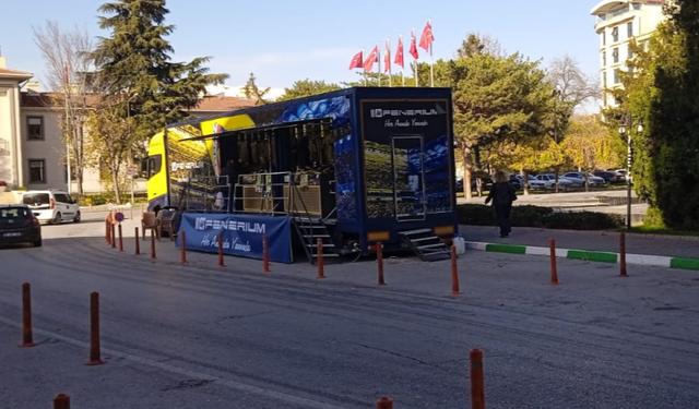 Fenerium Tırı Kırklareli’de Ziyaretçilerini Ağırlıyor