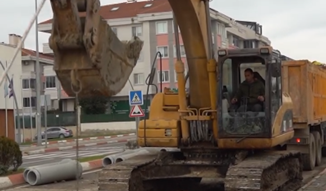 Lüleburgaz’da Altyapı Çalışmaları Hız Kesmeden Sürüyor