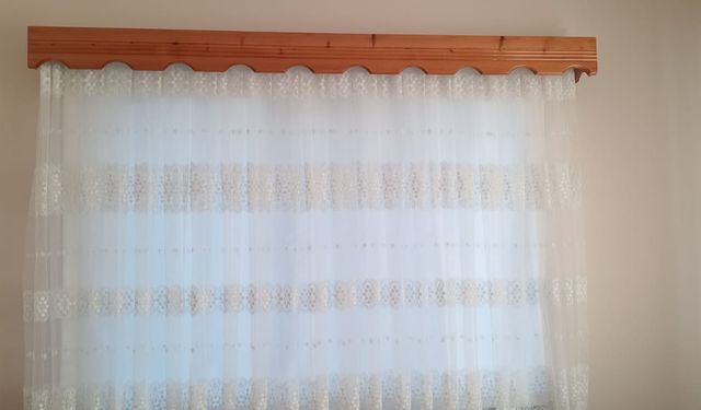 Kırklareli’nde Tül Perdeler Evlerin Vazgeçilmezi Oldu
