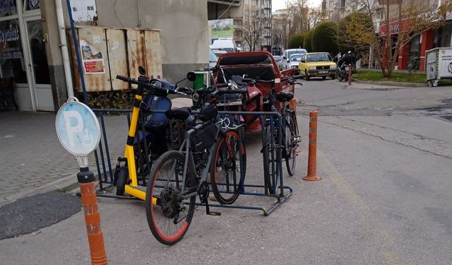 Bispark Bisikletlilere Kolaylık Sağlıyor