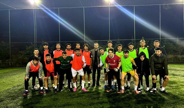 Lüleburgaz Mehmed Eşref Efendi Yurdunda Futbol Turnuvası Başladı