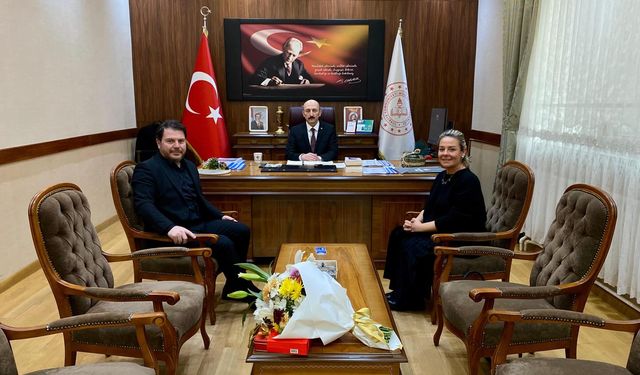 Mektebim Koleji Kurucularından İl Millî Eğitim Müdürüne Ziyaret