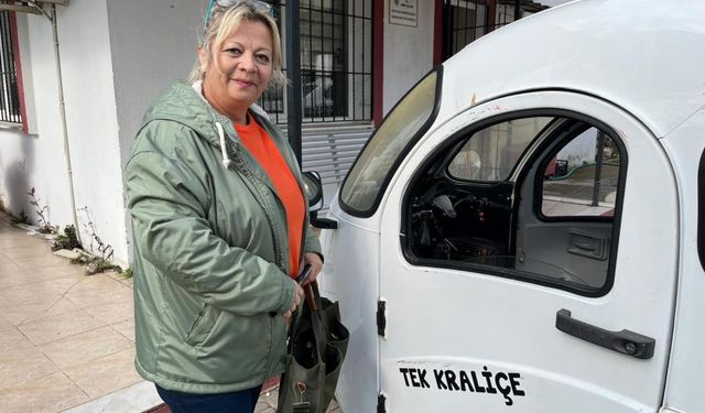 İzmir'in sıra dışı muhtarı: Babasının vasiyetini dinledi, köyün 'Tek Kraliçe'si oldu