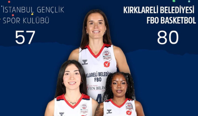 Kırklareli Belediyesi FBO Kadın Basketbol Takımı Finalde
