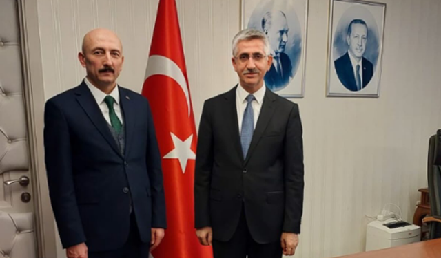 Müdür Altınöz’den Bakan Yardımcısı Yılmaz’a Ziyaret