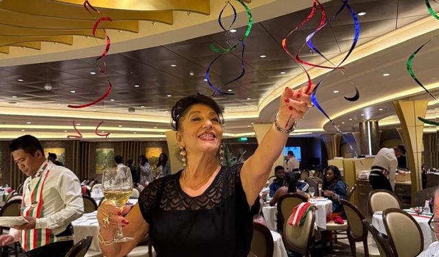 Safiye Doğanay'ın Cruise Keyfi