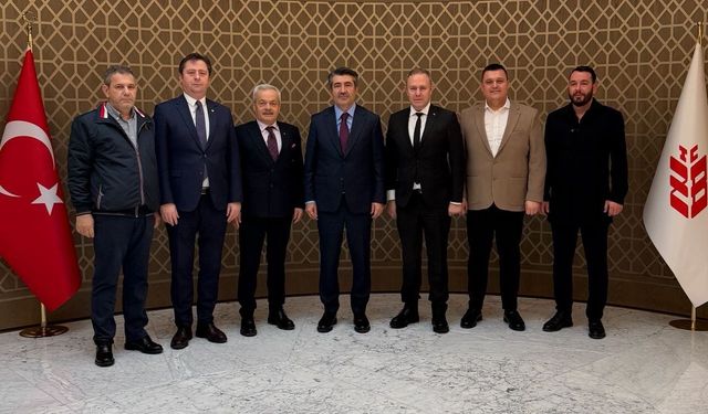 Kırklareli TSO’dan Ziraat Bankası Genel Müdürü Çakar’a Ziyaret