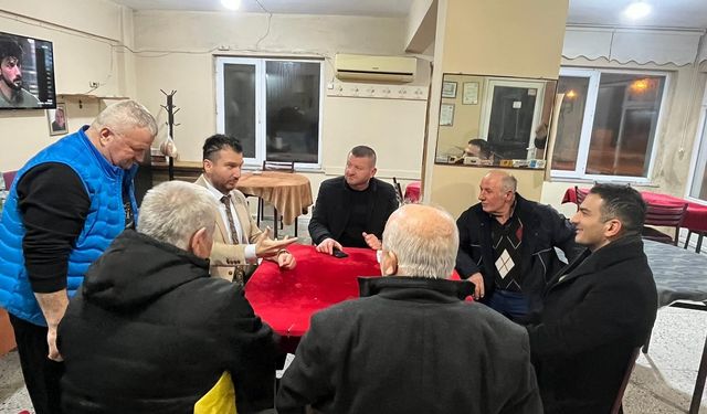 Başkan Yayla’dan Babaeski’de Kahvehane Ziyareti