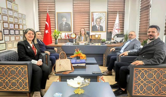 Sağlık Sen Yönetiminden Müdür Cerit’e Ziyaret