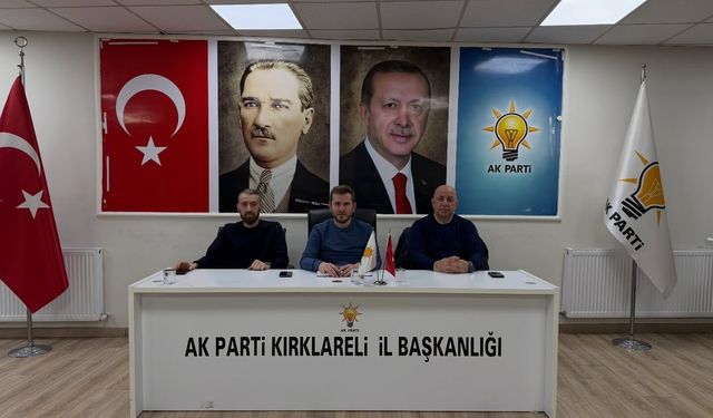 AK Parti Merkez İlçede Gündem Değerlendirildi