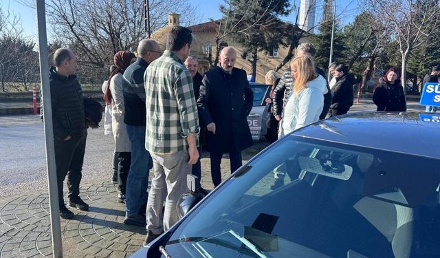 Altınöz, MTSK Sınav Alanında İncelemelerde Bulundu