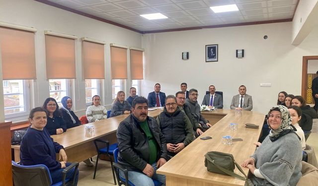 Pınarhisar’da Okul Aile Birliği Başkanları Toplandı